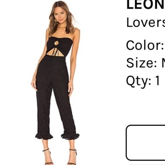 Lovers + Friends Pants - Revolve Lovers and Friends Leona Jumpsuit - Size S